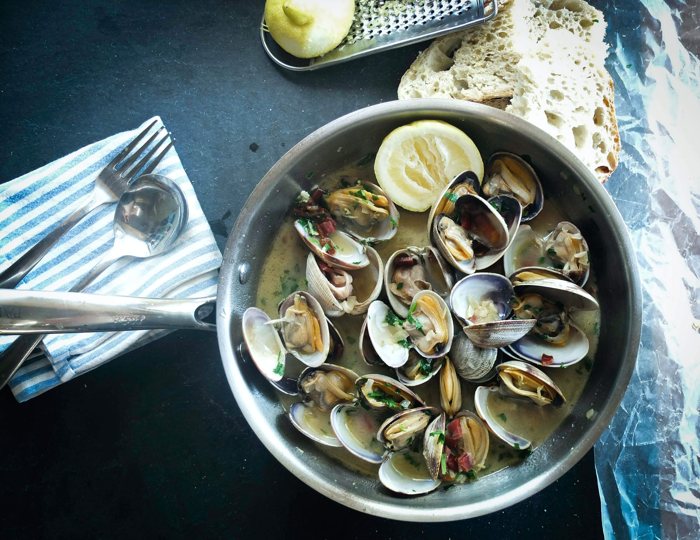 mussels clams